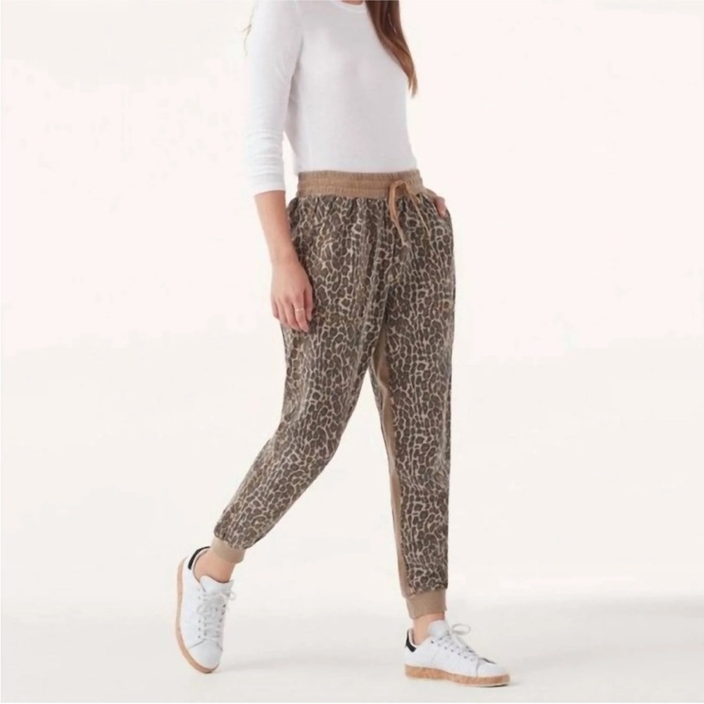 Splendid Boardwalk Joggers in Leopard Size Medium - Picture 1 of 14